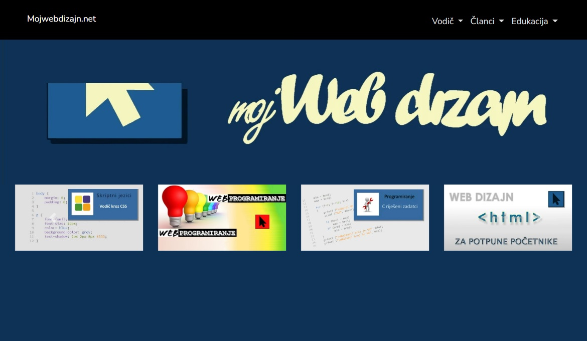 Moj web dizajn